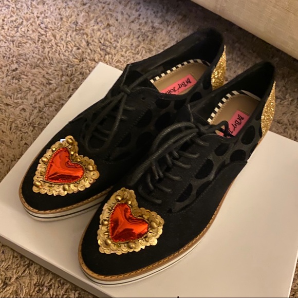Betsey Johnson Shoes - Betsey Johnson Winnie Flatform Shoes